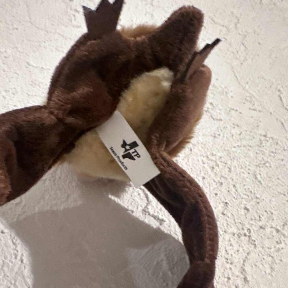 Cute Hanging Bat Plush Stuffed Animal Bendable Wings Texas Souvenir - Picture 9 of 12